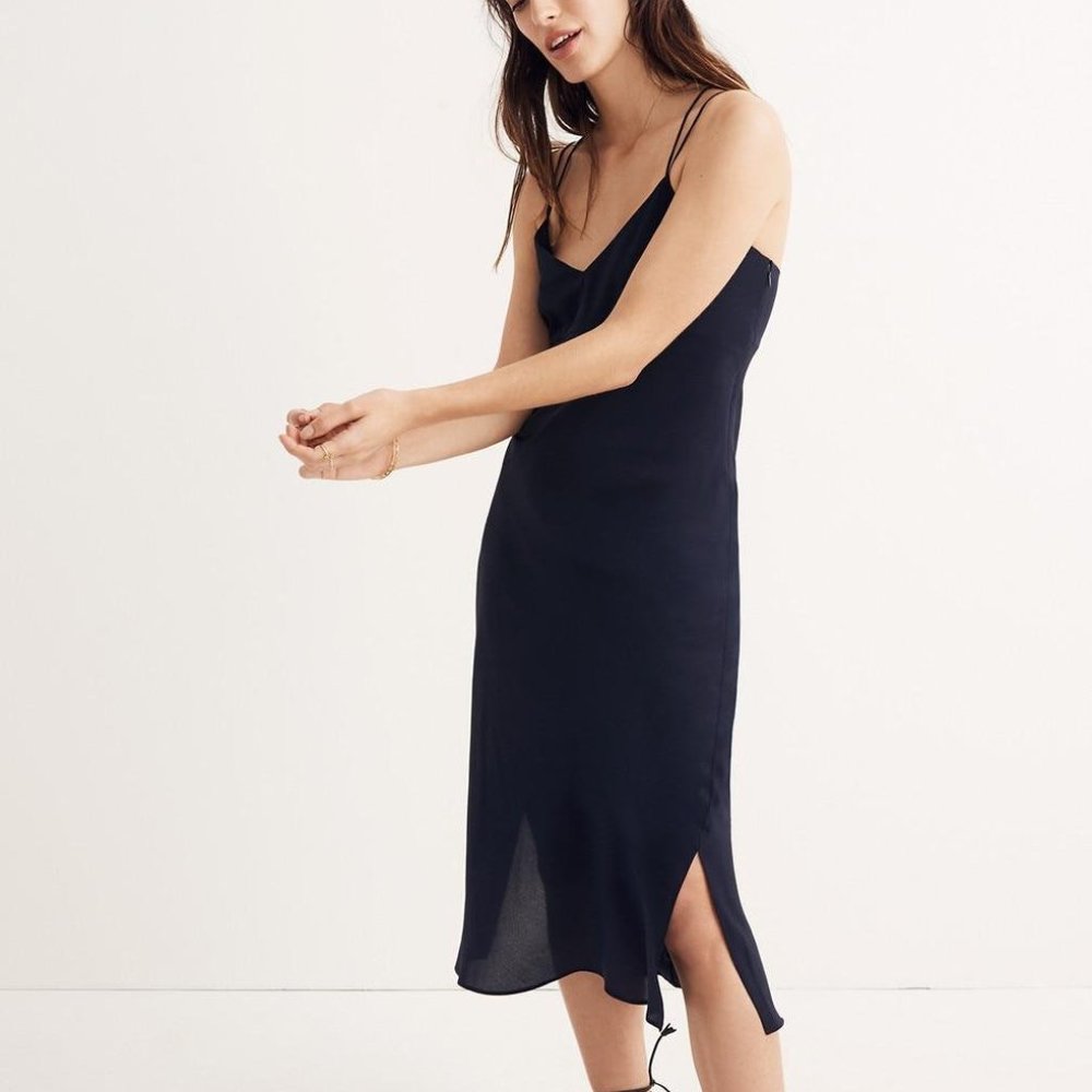 Madewell Silk Slip Dress